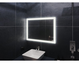 Зеркало в ванную с подсветкой Бологна