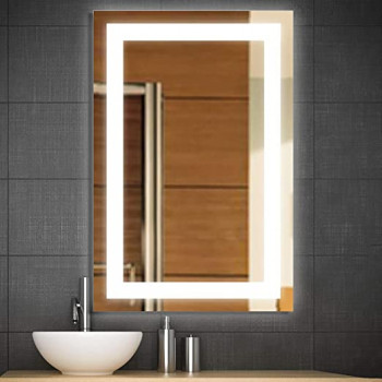 Зеркало для ванной с подсветкой Аделина 70х100 см